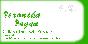 veronika mogan business card